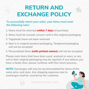 Return and Exchange Policy