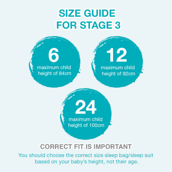size guide stage 3