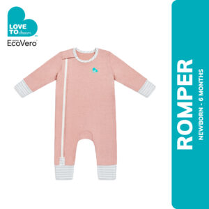 Love To Dream™ ECOVERO™ Footless Romper Rose