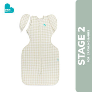Swaddle Up™ Transition Bag Original 1.0 TOG – Tan Houndstooth