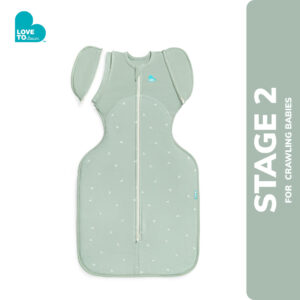 Swaddle Up™ Transition Bag Mild Cotton Fleece – Olive Twigs