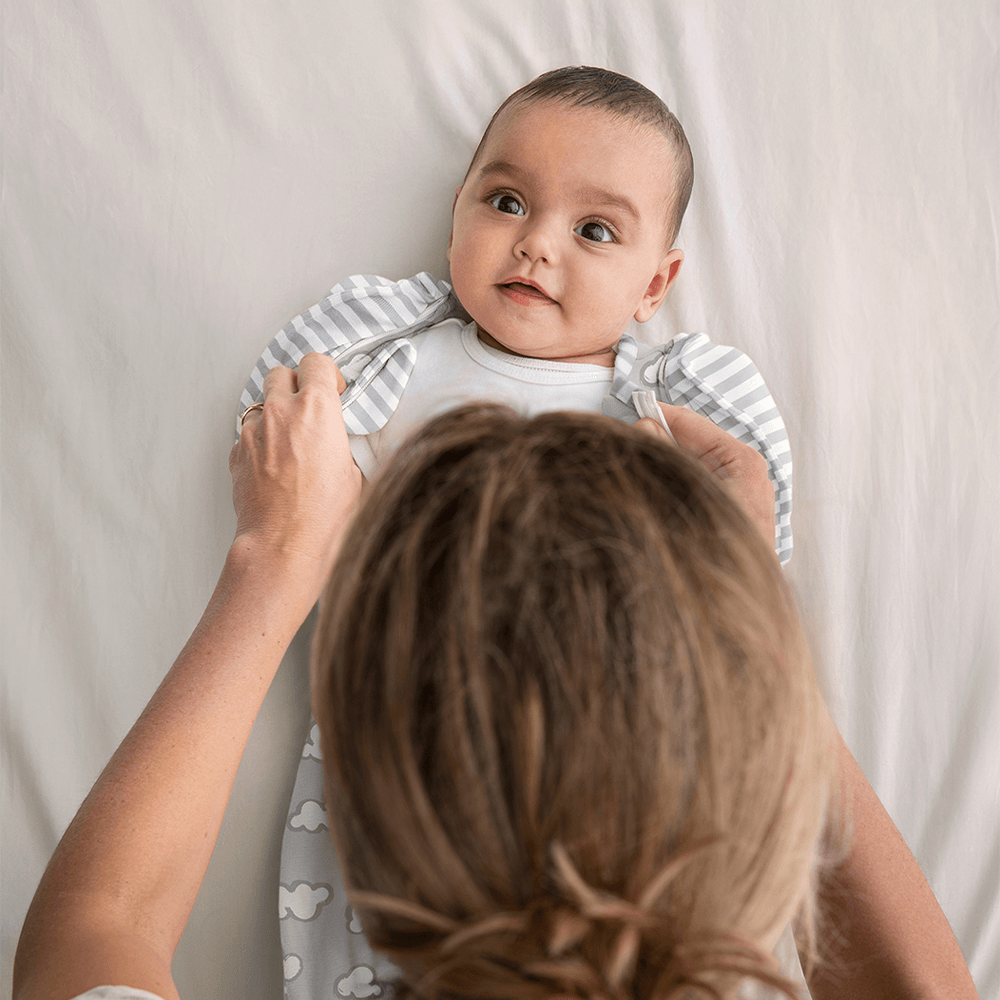 Swaddle Up™ Transition Bag 1.0 TOG Bamboo - Grey Daydream - Image 8