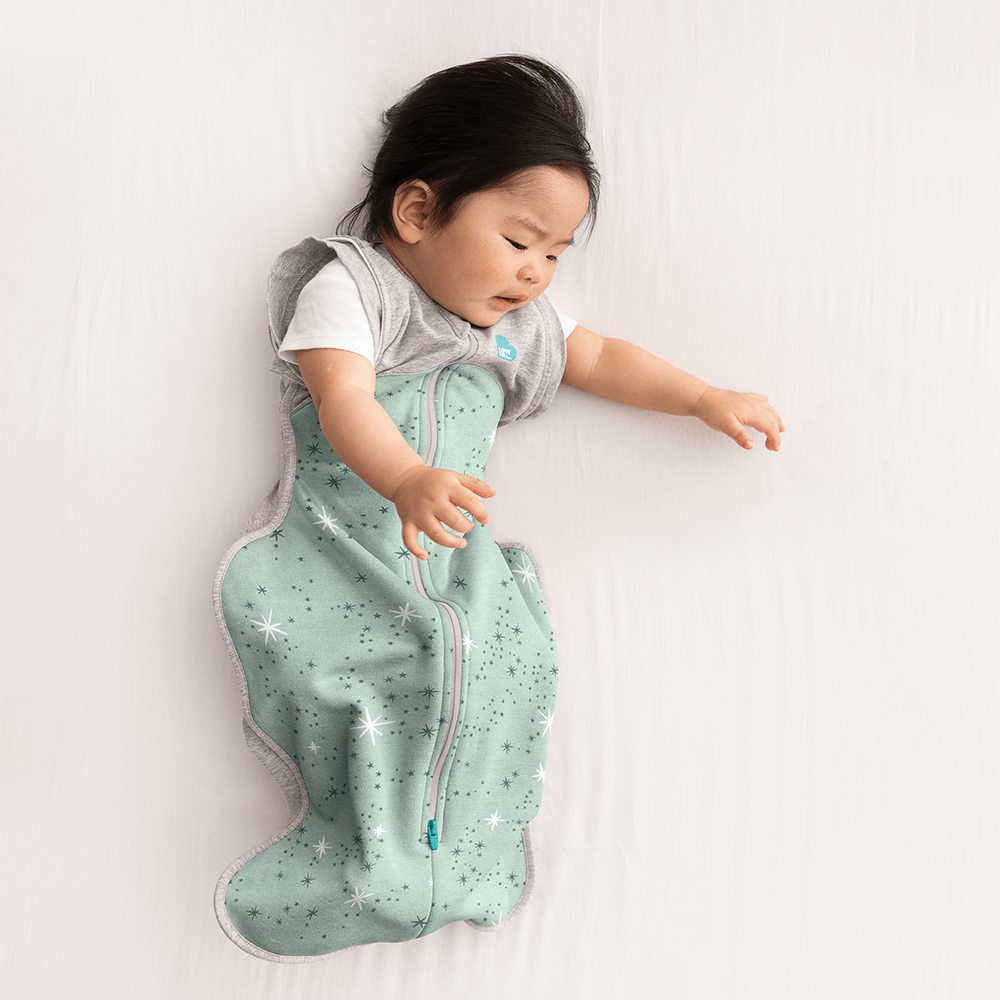 Swaddle Up™ Transition Bag Original 1.5 TOG - Olive North Star - Image 5