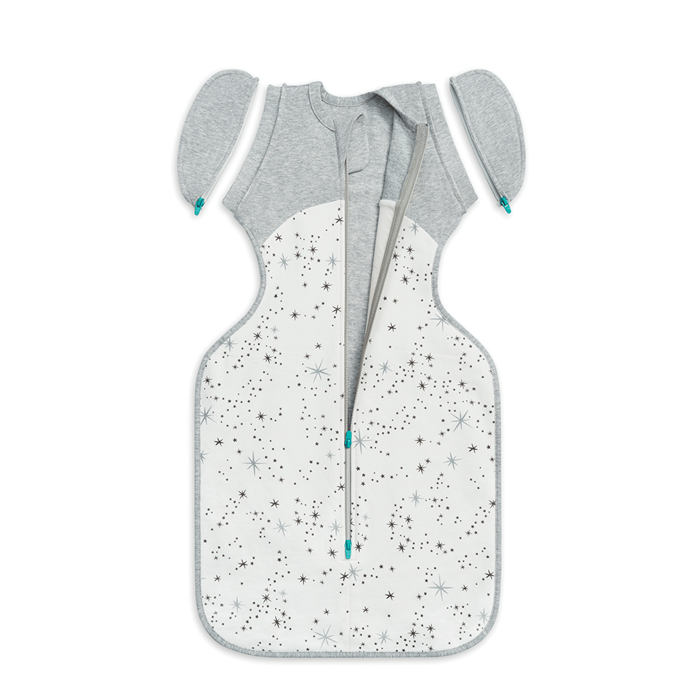 Swaddle Up™ Transition Bag Mild Cotton Fleece - North Star White - Image 4