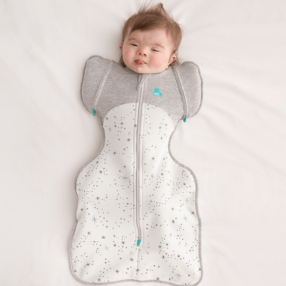 Swaddle Up™ Transition Bag Mild Cotton Fleece - North Star White - Image 3