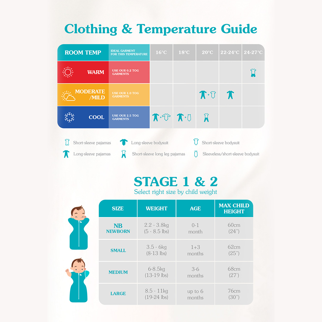 Swaddle Up™ Transition Bag Mild Cotton Fleece - North Star White - Image 7