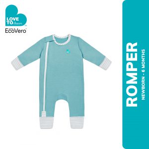 Love To Dream™ ECOVERO™ Footless Romper Marine