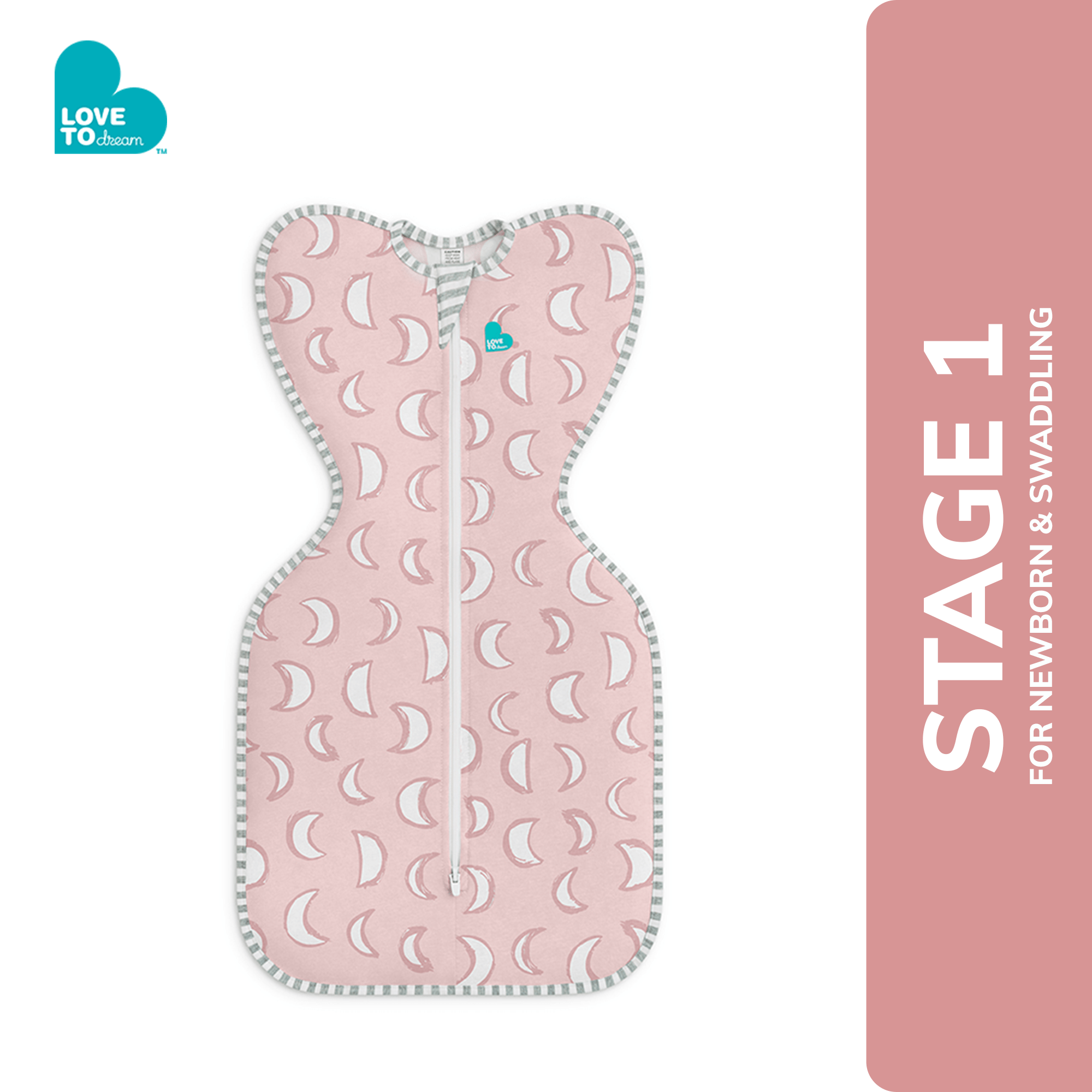 Swaddle Up™ Original 1.0 TOG - Dusty Pink Eclipse