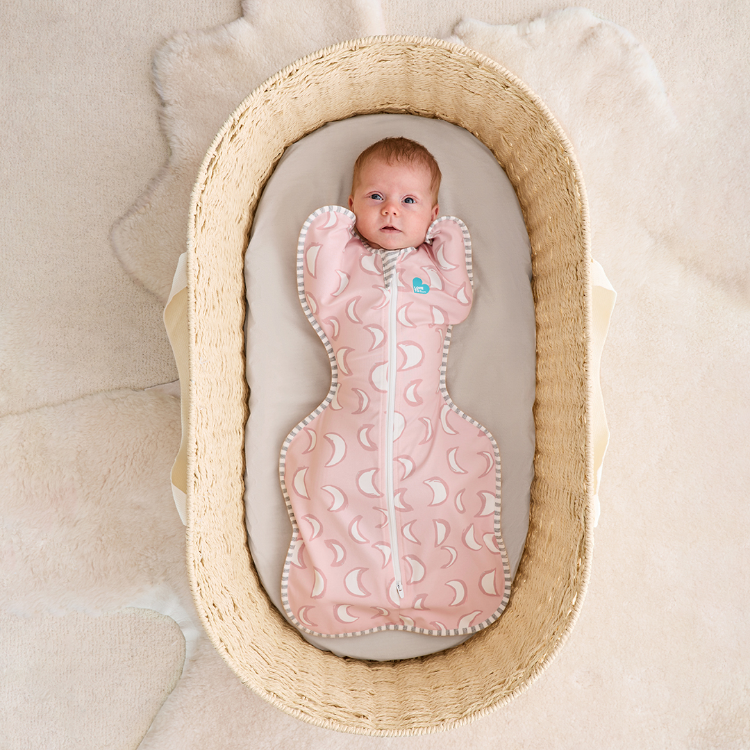 Swaddle Up™ Original 1.0 TOG - Dusty Pink Eclipse - Image 3