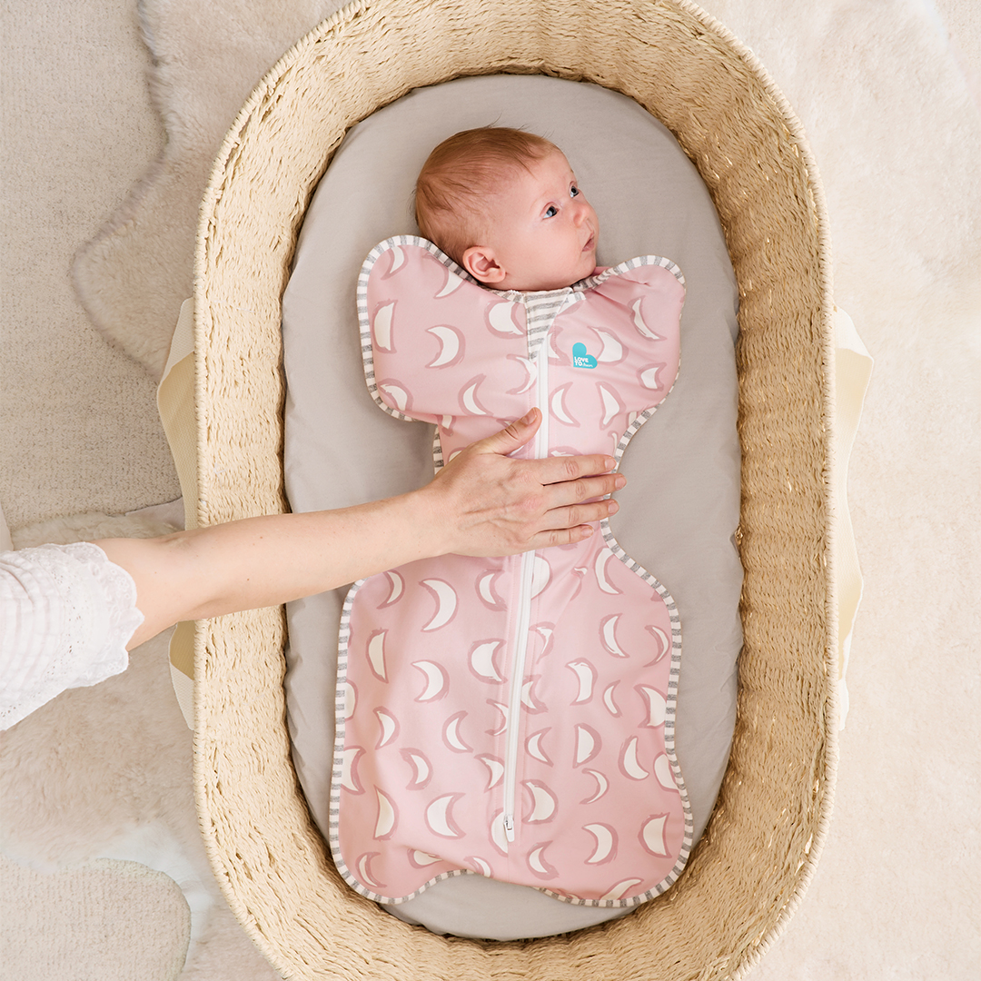 Swaddle Up™ Original 1.0 TOG - Dusty Pink Eclipse - Image 4