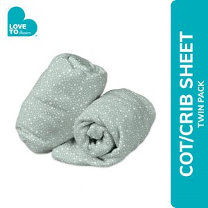 love-to-dream-twin-pack-fitted-cot-crib-sheet-olive