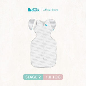 Swaddle Up™ Transition Bag Original 1.0 TOG White (Dreamer)