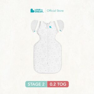 Swaddle Up™ Transition Bag LITE 0.2 TOG You Are My White