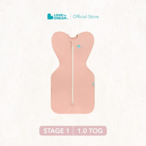 Swaddle Up™ Bamboo Original 1.0 TOG - Light Rose