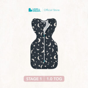 Swaddle Up™ 1.0 TOG Charcoal - Big Sky