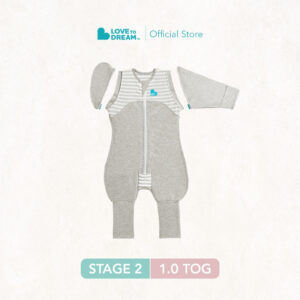 Swaddle Up™ Transition Suit Original 1.0 TOG Grey