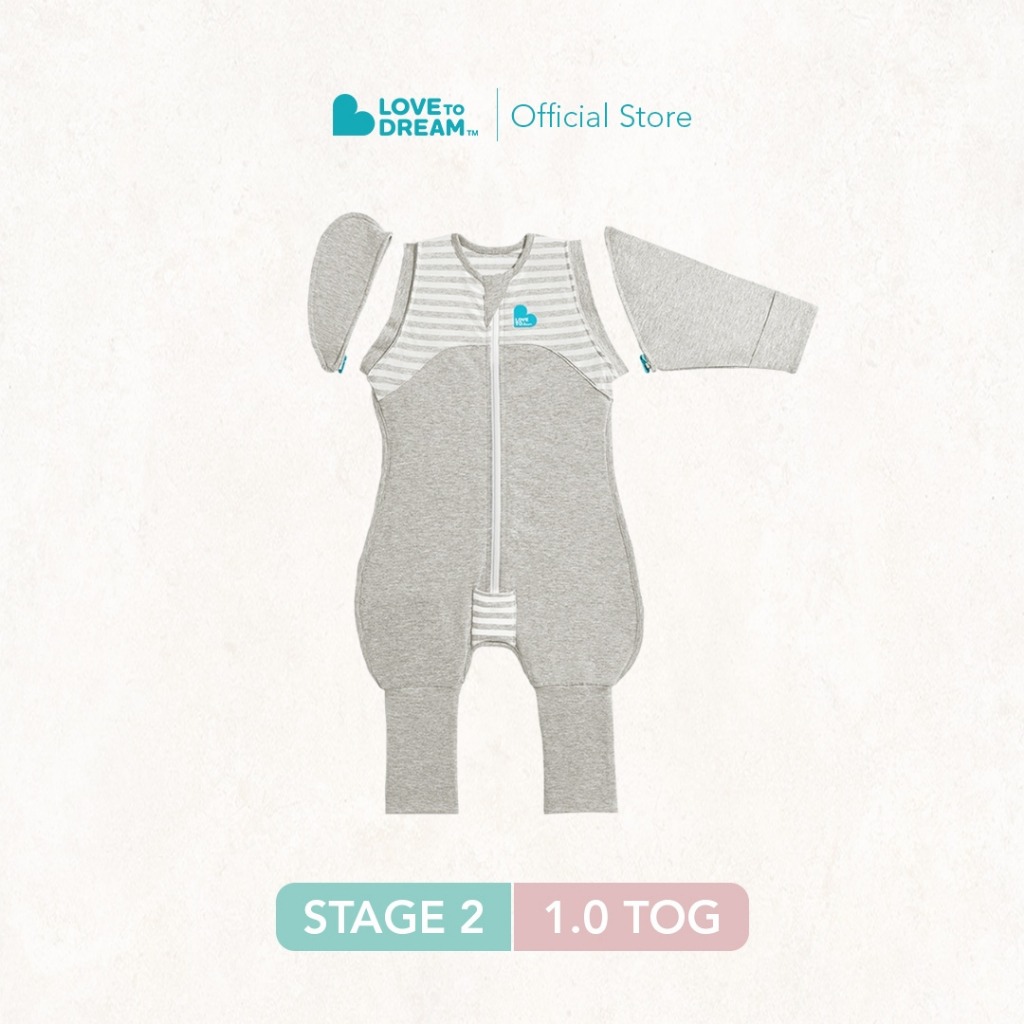 Swaddle Up™ Transition Suit Original 1.0 TOG Grey
