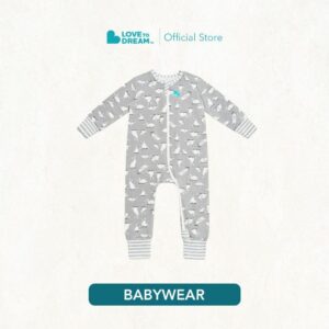 Love To Dream™ Footless Romper Cottontail - Grey