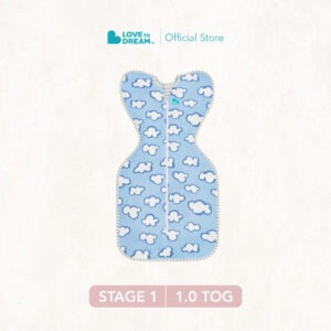 Swaddle Up™ Original 1.0 TOG - Dusty Blue Daydream