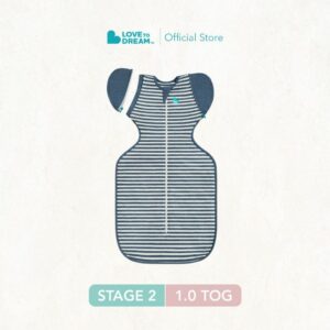 Swaddle Up™ Transition Bag Original 1.0 TOG - Denim Marl