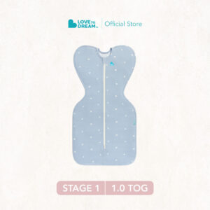 Swaddle Up™ Bamboo Original 1.0 TOG - Mist Blue Boats