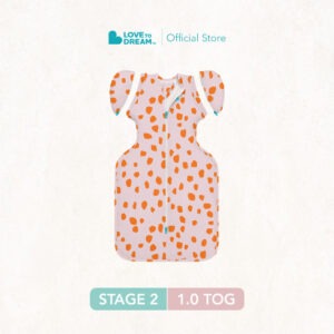 Swaddle Up™ Transition Bag 1.0 TOG Light Pink - Jumbo Animal