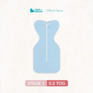 Swaddle Up™ Lite 0.2 TOG - Light Blue