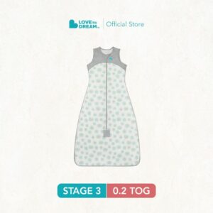 Love To Dream™ Organic Sleep Bag Lite 0.2 TOG White