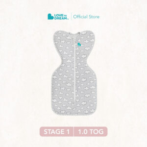 Swaddle Up™ 1.0 TOG Bamboo Grey – Daydream