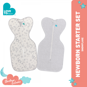 Love To Dream Newborn Starter Set (Snowflakes)