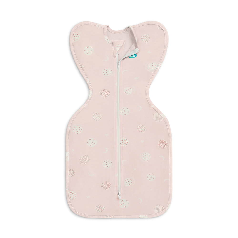 Swaddle Up™ 0.2 TOG Bamboo Light Pink - Little Dreamer - Image 6