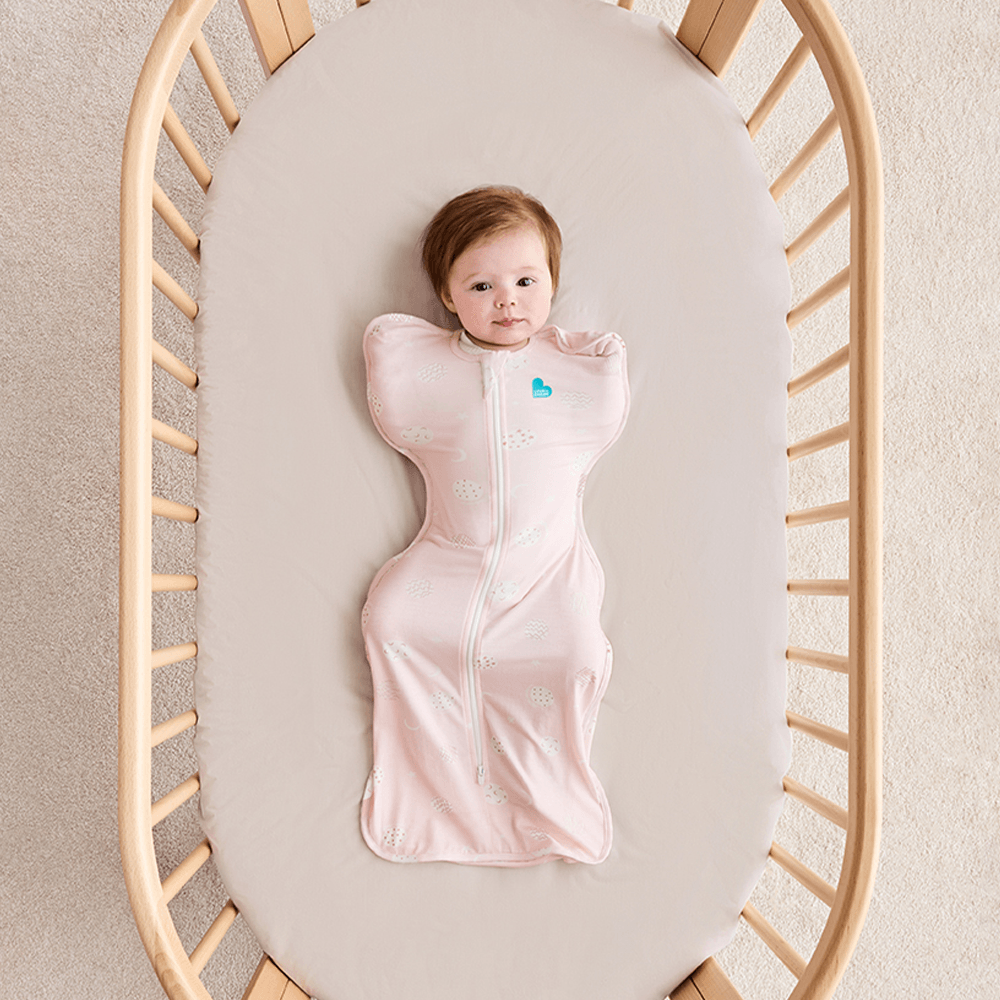 Swaddle Up™ 0.2 TOG Bamboo Light Pink - Little Dreamer - Image 2