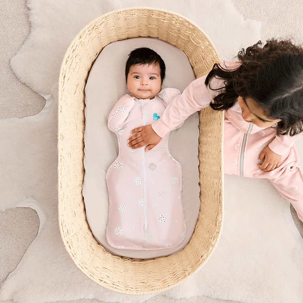 Swaddle Up™ 0.2 TOG Bamboo Light Pink - Little Dreamer - Image 3