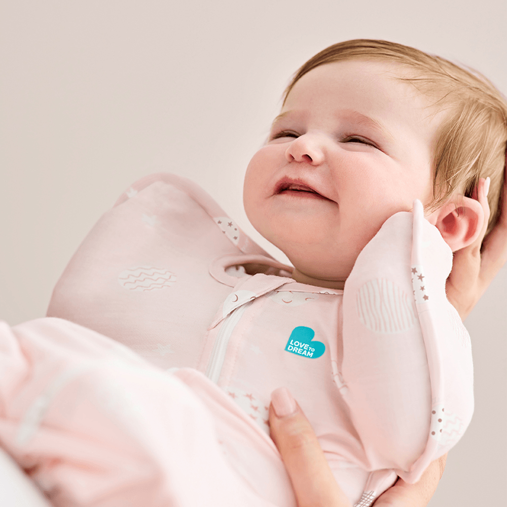 Swaddle Up™ 0.2 TOG Bamboo Light Pink - Little Dreamer - Image 4