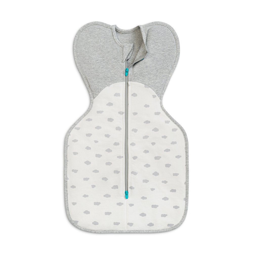 Swaddle Up™ 1.5 TOG Cotton White - Mini Cloud - Image 6