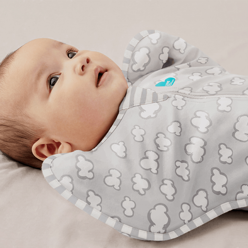 Swaddle Up™ 1.0 TOG Bamboo Grey - Daydream - Image 4