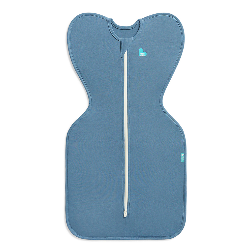 Swaddle Up™ Bamboo Original 1.0 TOG - Storm Blue - Image 4