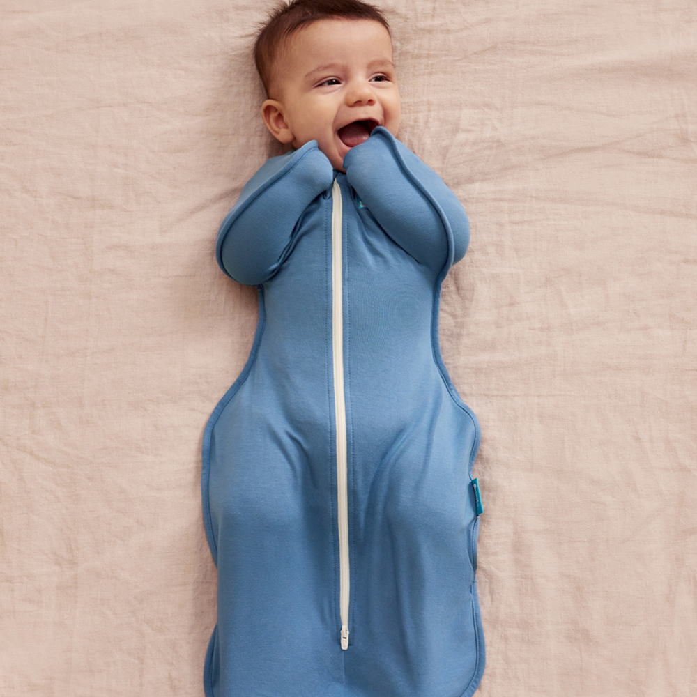 Swaddle Up™ Bamboo Original 1.0 TOG - Storm Blue - Image 2