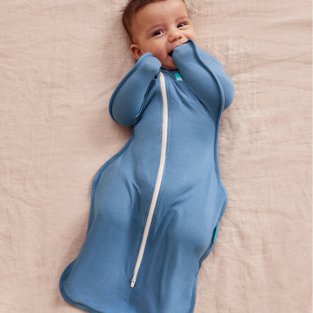 Swaddle Up™ Bamboo Original 1.0 TOG - Storm Blue - Image 3