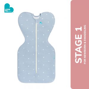 Swaddle Up™ Bamboo Original 1.0 TOG - Mist Blue Boats